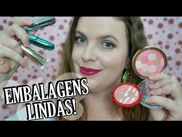 Maquiagem: Embalagens lindas…