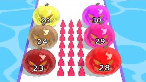 Marble Run 3D-Color Ball Race All Levels Gameplay Walkthrough Part 4 Max Lvl 44-53