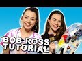 Following a Bob Ross Tutorial with Only Audio - Merrell Twins - (not ASMR)