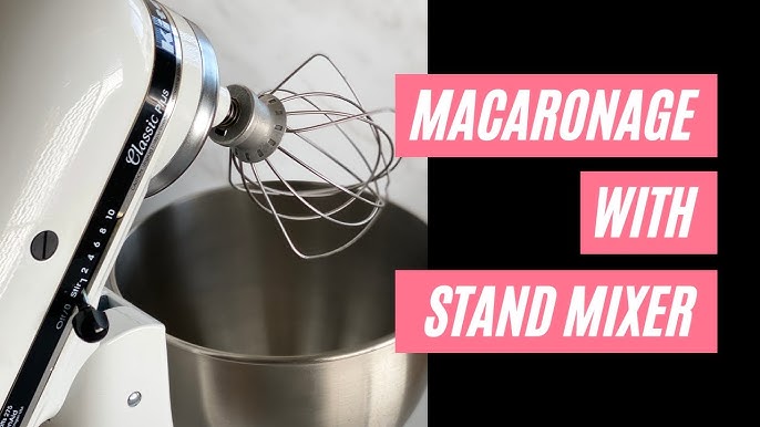 Macaronage Experiment  Spatula vs Mixer 