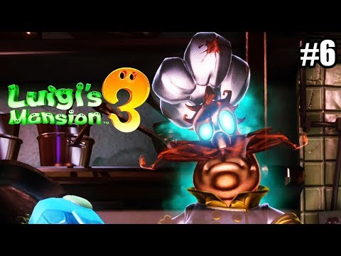 Видео: Luigi's Mansion 3 #6 — Повар Призрак {Switch} прохождение часть 6