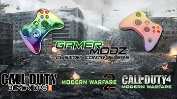Gamermodz modded controller gameplay jitter mod,BO2,MW2,MW4.