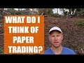 Forex Trading (Paper Trading) - YouTube