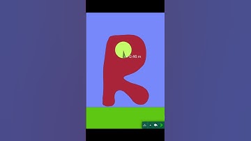 Azerbaijani Alphabet  Animation #alphabetanimation #algodoo #animation