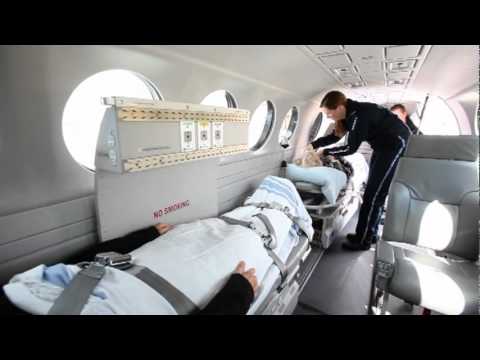 Hawker Beechcraft King Air 350er Air Ambulance Video With Spectrum Aeromed Equipment