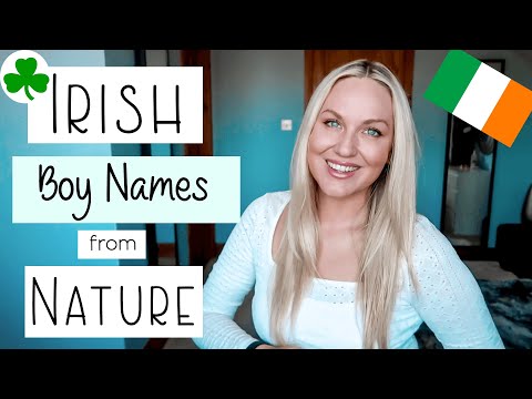 Irish Boy Names with Pronunciation Inspired by Nature