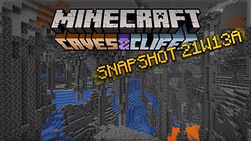 Minecraft 1.17 Snapshot 21W13A | Goats! Mega Caves!