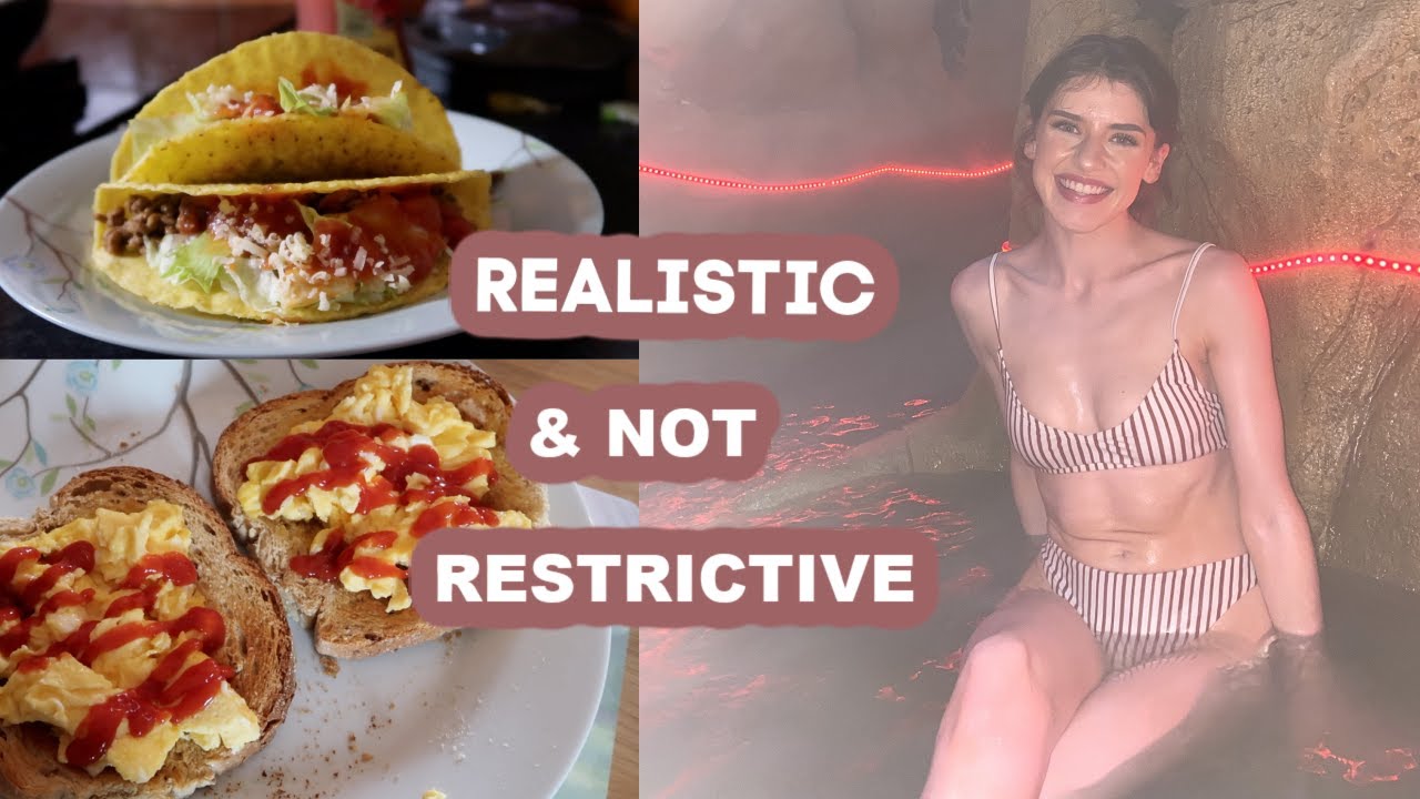 what I eat in a very normal day (at home) no tracking + no diet!