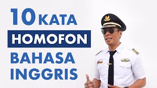10 Pasang Kata Ini Bunyinya Sama! - Homofon Bahasa Inggris #BelajarDiRumah