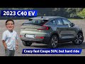 2023 Volvo C40 Electric Malaysian review - super fast but hard ride, RM288,888