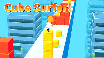Cube Surfer! 👌😋😍 All Levels Gameplay Android,ios (Levels 1-3)