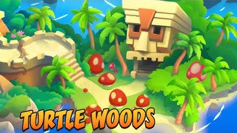Turtle Woods Collection Run Gameplay - Crash On The Run