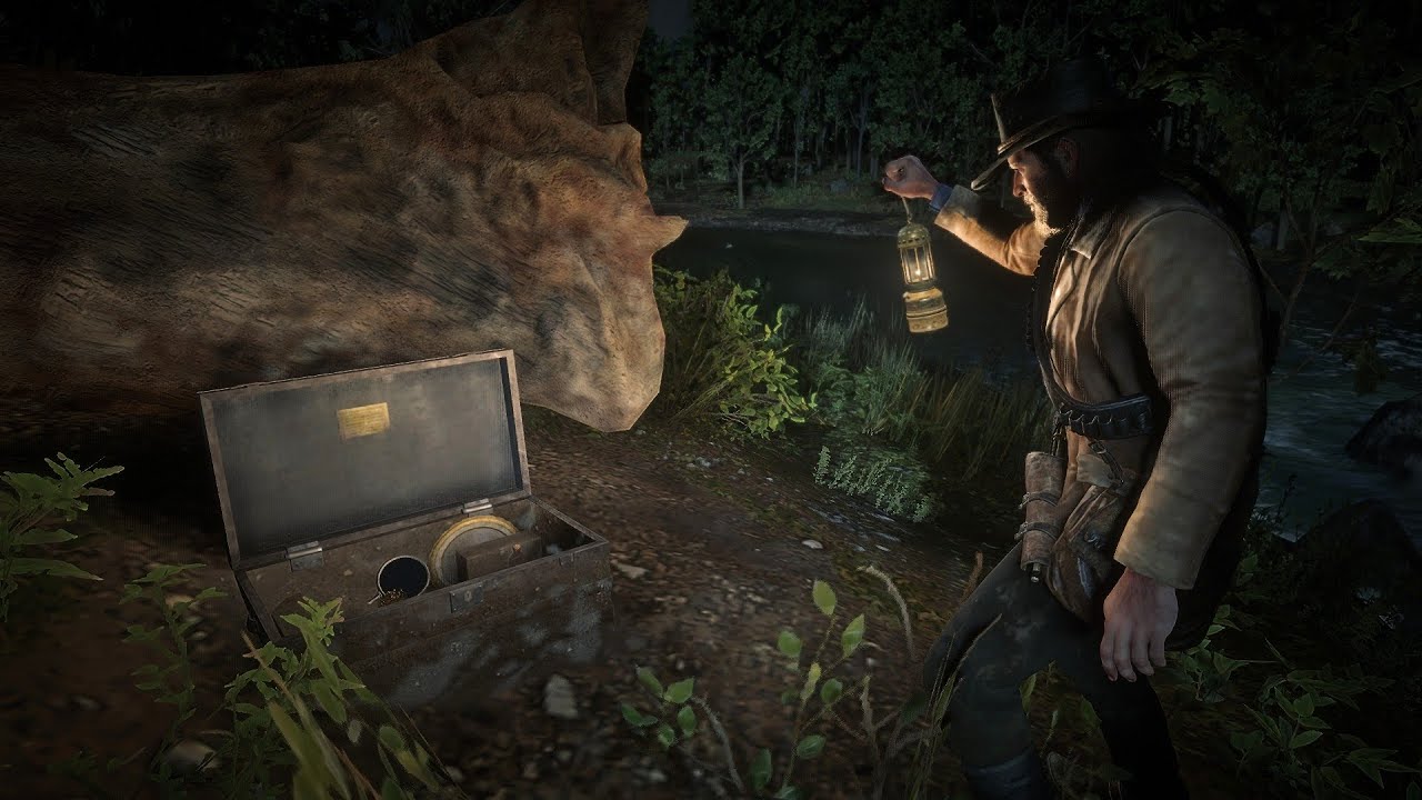 RDR2 - The moment I started checking every tree trunk - YouTube