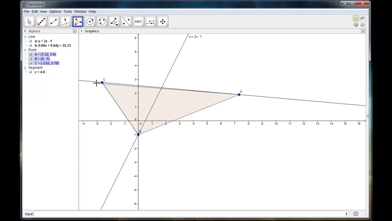 GeoGebra -The Basics - YouTube