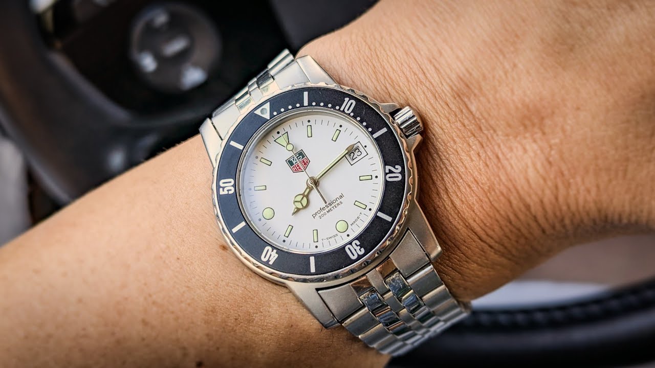 Heuer TAG WD1213 プロフェッショナル 0 Professional Quartz G 1 