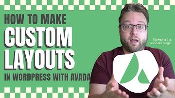 Creating Custom Layouts and Fields in WordPress using Avada Theme