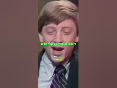 Young Entrepreneurial Bill Gates - YouTube