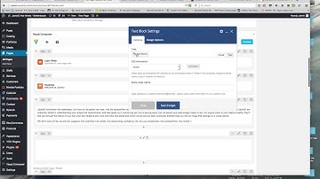 visual composer problems