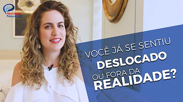 Porque sinto que nada é real?