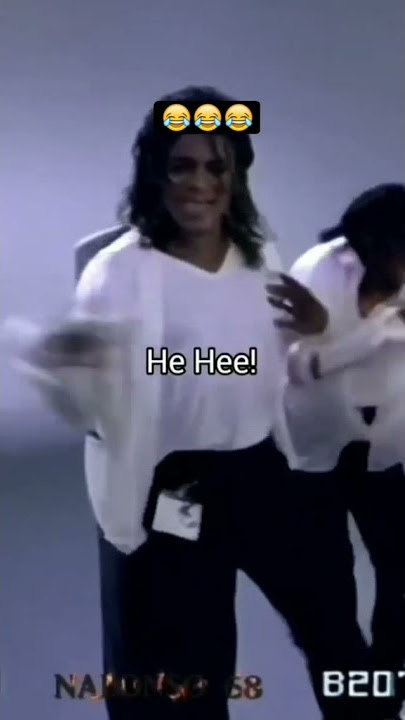 'My name is Michael Jackson' - Michael Jackson having fun with body duo in the set of Black or White