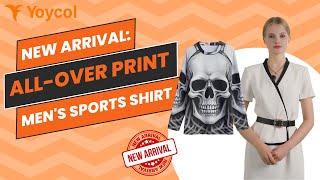 Yoycol New Arrival: All-Over Print Men's Compression Sports Shirt