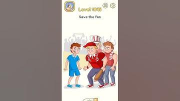 Dop 2 (Delete One Part) Level-1045 save the fan #viralvideo #shorts @MrRocky_Gaming