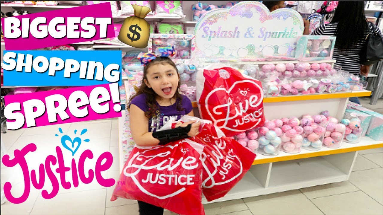 BIGGEST 8TH BIRTHDAY SHOPPING SPREE EVER AT JUSTICE! + BRAND NEW SQUISHIES!