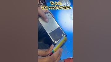 Mobile repairing training institute course laxami Nagar folder glue Lagate hue student practical