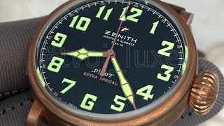 Обзор Zenith Pilot Bronze