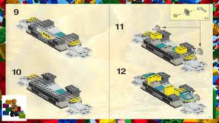 LEGO instructions - Rock Raiders - 4980 - The Tunnel Transport