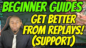 How to improve by watching your replays - Support