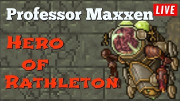 🇧🇷Tibia Live Hero of Rathleton Quest Professor Maxxen!
