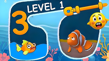 save the fish / pull the pin updated level save fish game pull the pin android game / mobile game