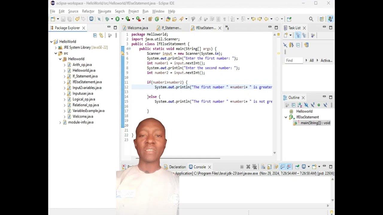 Master Decision Making in Java: If-Else Ladder vs Switch Case with User ...