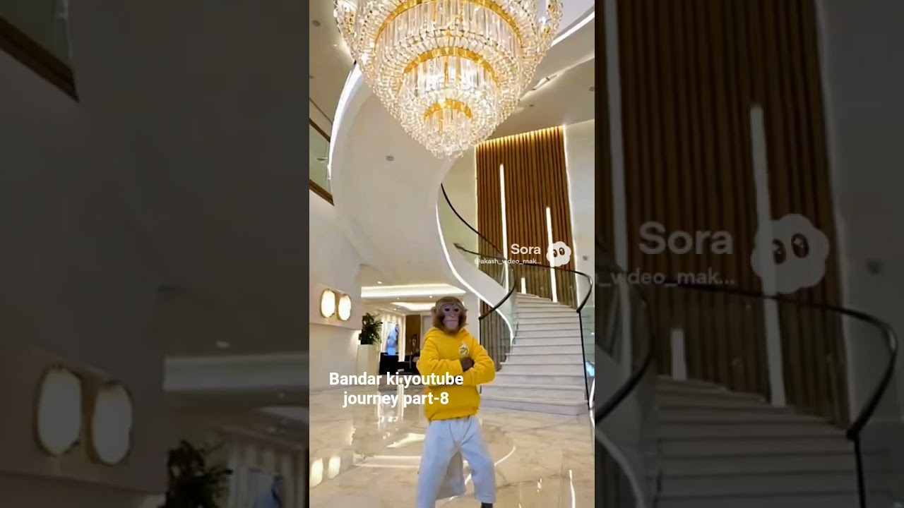 🐒Bandar ki YouTube Journey Part-8 | Naya Alishan House 🏠 Aur Gadiyon Ka Sapna🚗🔥 