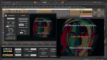 Henry Strange Systems: Lyrics Tutorial Video