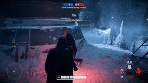 Battlefront 2: HvV Vader Triple Choke Kill