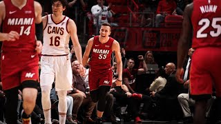 Duncan Robinson has a career high 24 points 8-10 3PT in half 21 of which came in d 2nd quarter alone