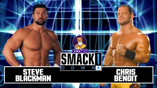 CHRIS BENOIT vs. STEVE BLACKMAN...! | SMACKDOWN! [FRIDAY] - WEEK 1 | WWE 2K23