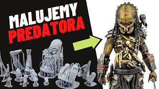 Malowanie figurki Predatora ! / Farby Hataka Violet /  Druk 3D