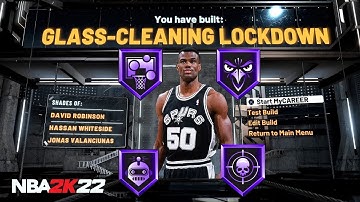 BEST SHOOTING CENTER BUILD ON NBA 2K22! (CURRENT GEN)