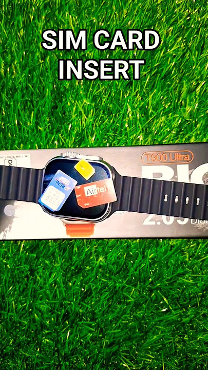 Sim Card Insert In T900 Ultra Smartwatch  | T900 Ultra Smartwatch Mai Sim Card Kaise Insert Kare 🔥
