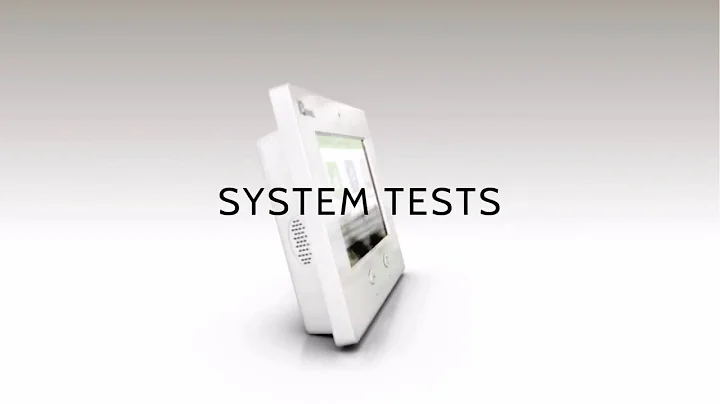Qolsys IQ Panel Help Video 12: System Tests