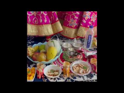 Gangour festival🥳#gangourgeet #gangourmata #56bhog #marwadi #maheshwari #marwadistatus #gangaur