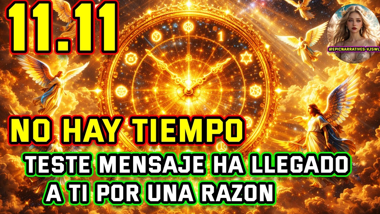 1111 🚨MENSAJE URGENTE DEL CIELO 🚨 ESTABAS EN PELIGRO Y FUISTE CUBIERTO POR TU ÁNGEL GUARDIÁN