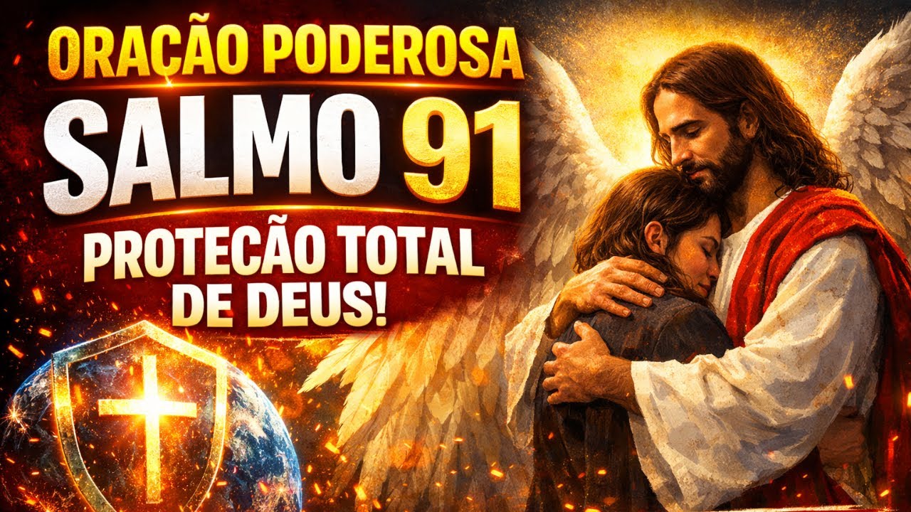 OUÇA ESTA ORAÇÃO DO SALMO 91 E SINTA A PROTEÇÃO DE DEUS AGINDO