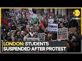 Israel-Palestine war: University in London suspended students after pro-Palestine rally | WION