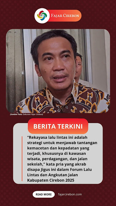 Pemkab Cirebon Matangkan Rekayasa Lalu Lintas Kawasan Trusmi #news #beritaterbaru  #beritaterkini