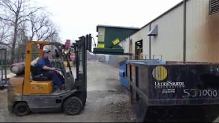 JescoHYDRATILT hydraulic hopper hook-up and dumping