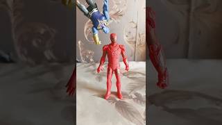thorn Hits Blue Light Man 😱 | Surprise Transformation! #LightMan  #SuperheroBattle# shorts